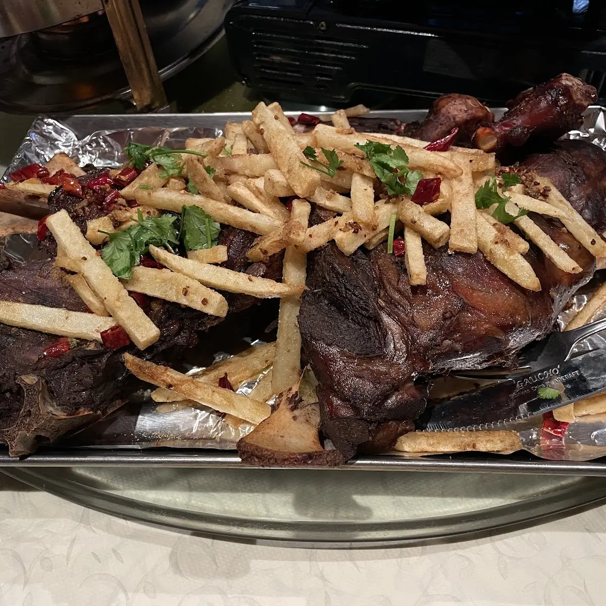 oven roast lamb chop 烤羊排
